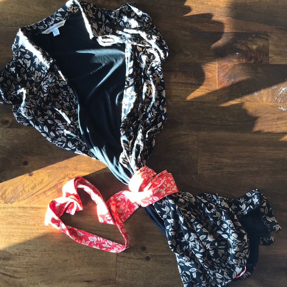 DVF wrap dress